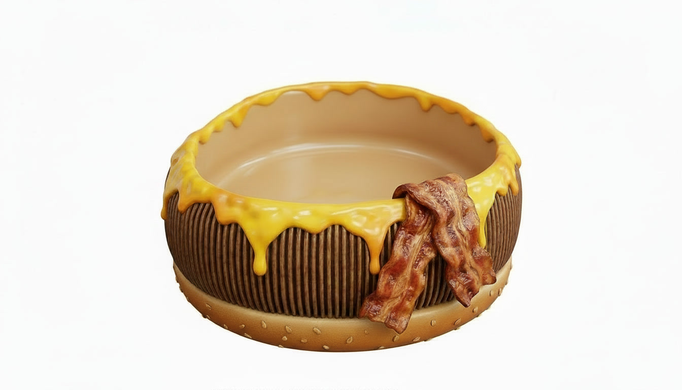 Lunaliq custom hamburger bowl